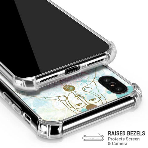 Meditation iPhone XS Max Clear Case